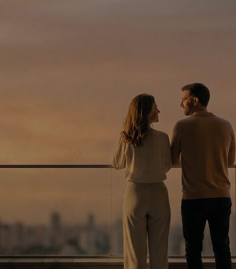 Apartamentos com vários estilos de varanda